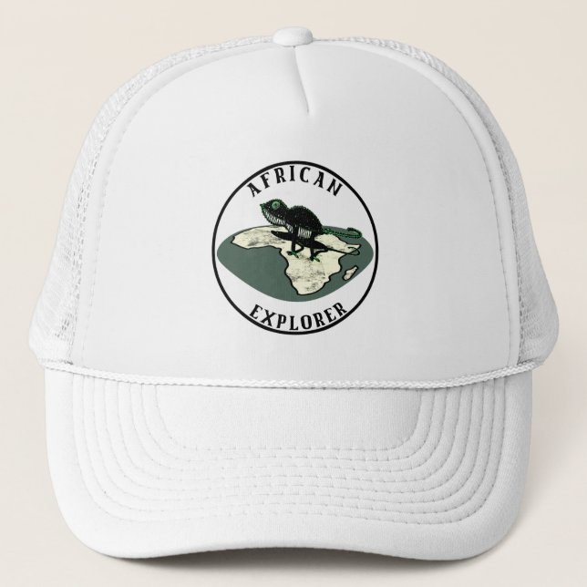 Gorra De Camionero Explorador africano (Anverso)