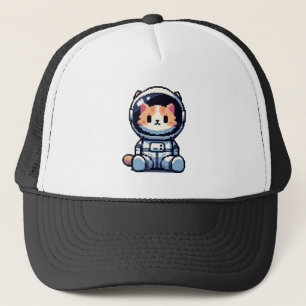 Gorra De Camionero Explorador de gatos cósmicos