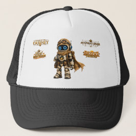 Gorra De Camionero Explorador Robot Viajero del Desierto AIC
