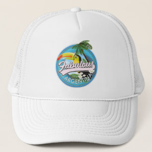 Gorra De Camionero explorar el logotipo fabuloso de Argentina