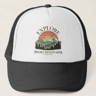 Gorra De Camionero Explore el Parque Nacional Great Smoky Mountains