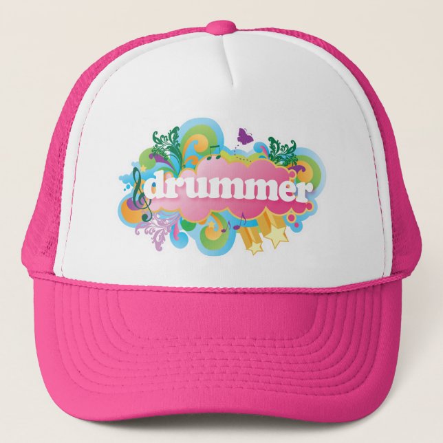 Gorra De Camionero Explosión retra del batería (Anverso)