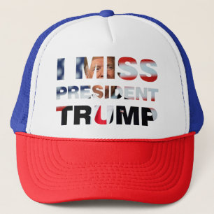 Gorra De Camionero Extraño Al Presidente Trump