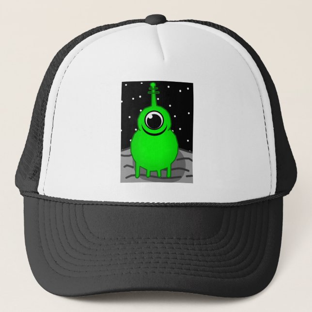 Gorra De Camionero Extraterrestre (Anverso)