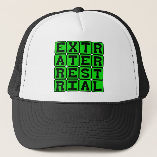 Gorra De Camionero Extraterrestre, Alien (Anverso)