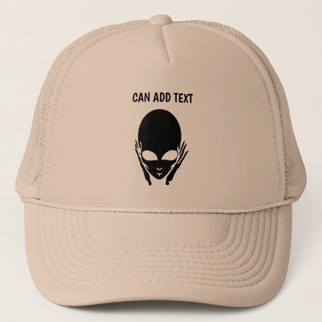 Gorra De Camionero Extraterrestre No Ve El Mal (Anverso)