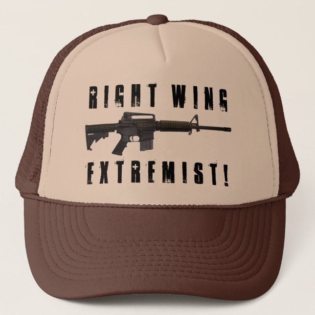Gorra De Camionero ¡Extremista de la derecha! (Anverso)