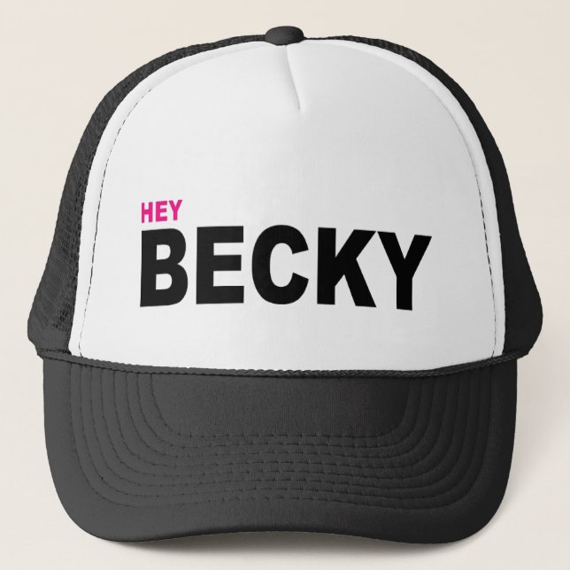 GORRA DE CAMIONERO EY BECKY (Anverso)