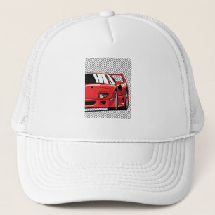 Gorra De Camionero F40 Carreras
