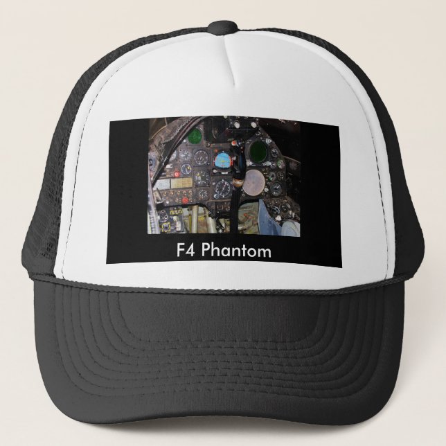 Gorra De Camionero F4 carlinga, fantasma F4 (Anverso)