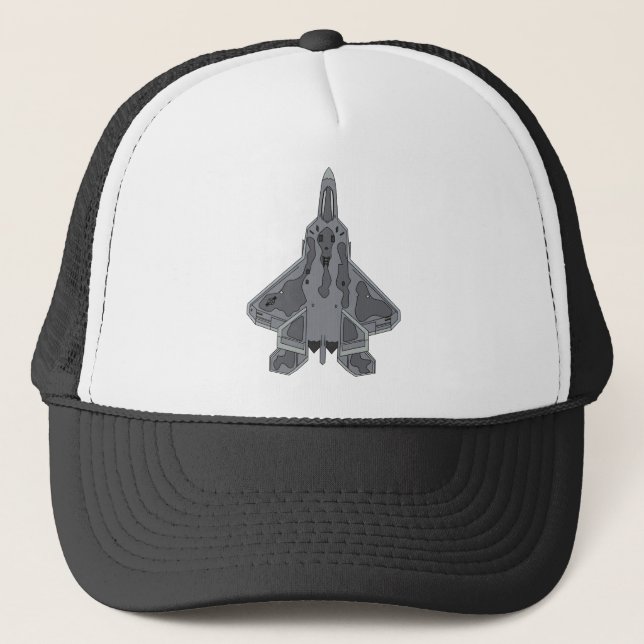 Gorra De Camionero F-22 Raptor (Anverso)
