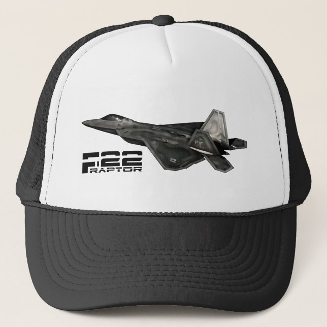 GORRA DE CAMIONERO F-22 RAPTOR (Anverso)