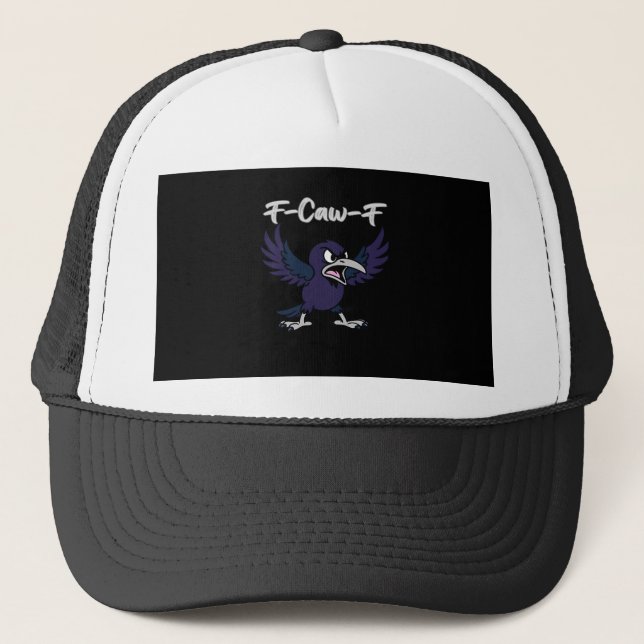 Gorra De Camionero F-Caw-F Aesthetic Graphic (Anverso)