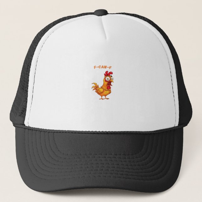 Gorra De Camionero F-Caw-F Classic Funny Quote (Anverso)