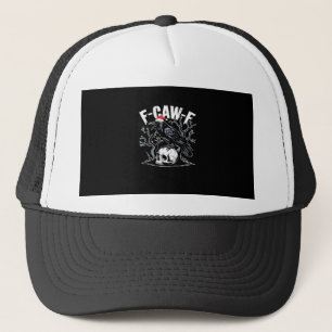 Gorra De Camionero F-Caw-F Divertido Moderno