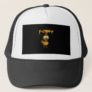 Gorra De Camionero F-Caw-F Humor Divertido de Pollo F-Caw-F Cita Gall