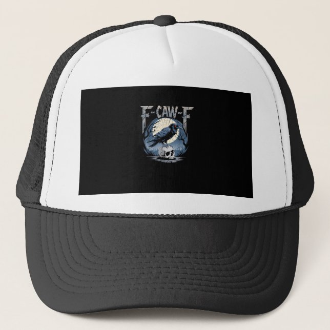 Gorra De Camionero F-Caw-F Minimal Clean (Anverso)