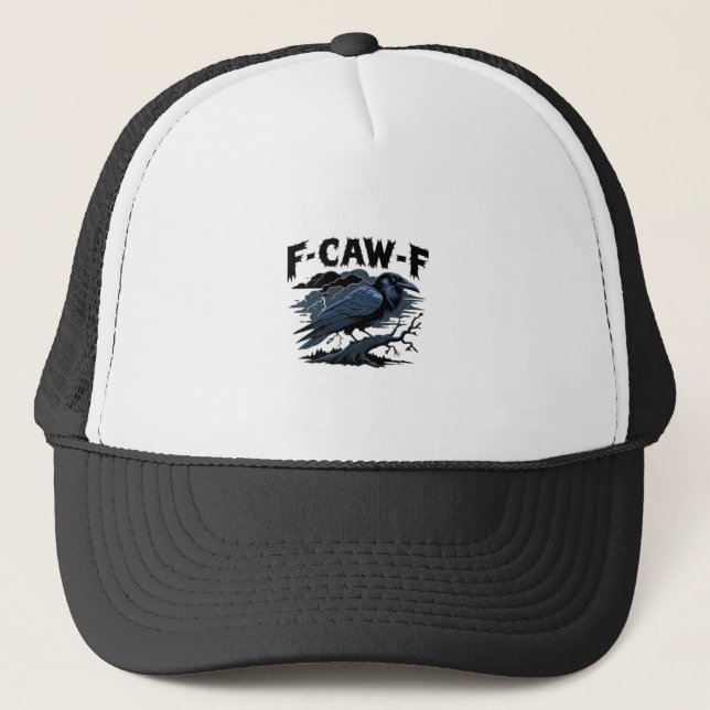 Gorra De Camionero F-Caw-F Minimal Limpio (Anverso)