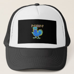 Gorra De Camionero F-Caw-F Pollo Clásico Creativo Casual