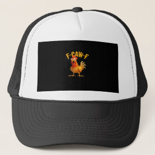 Gorra De Camionero F-Caw-F Retro Clásico