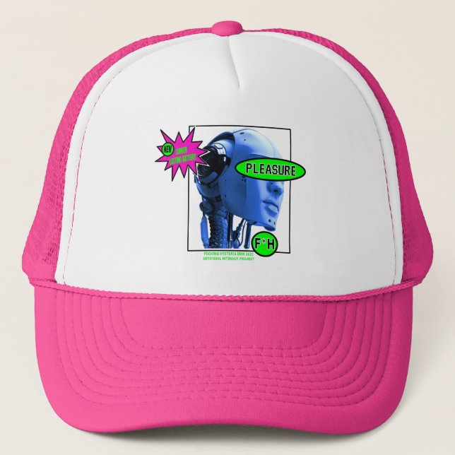 GORRA DE CAMIONERO F*H PLEASURE BOT TRUCKER (Anverso)