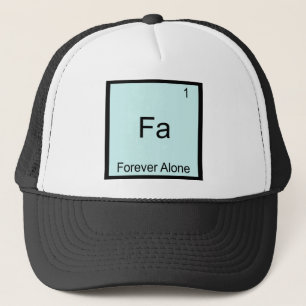 Gorra De Camionero Fa - Para Siempre Solo Elemento Divertido Meme Quí