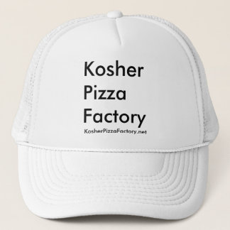 Gorra De Camionero Fábrica kosher de la pizza