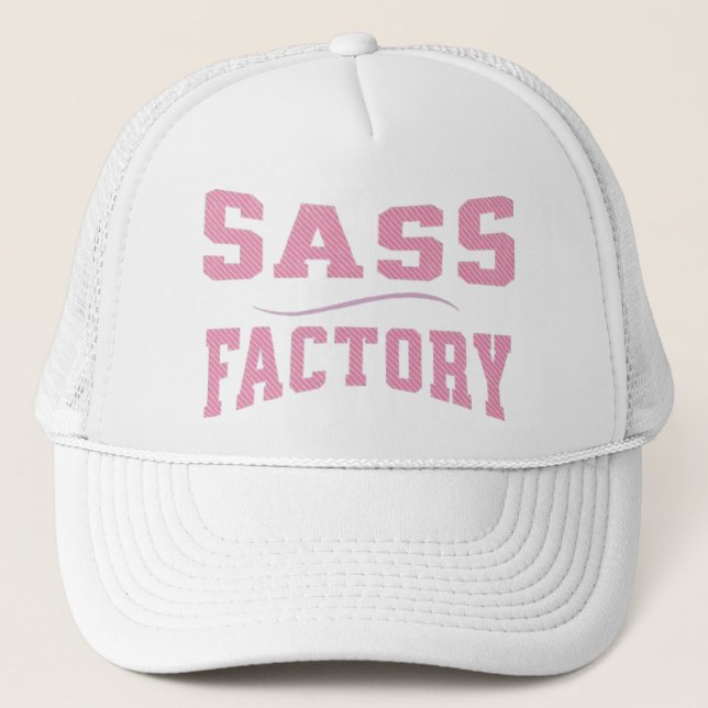 Gorra De Camionero Fábrica Sass - Gracioso (Anverso)