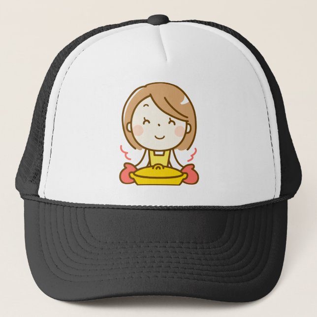 Gorra De Camionero Fabricación de la cena (Anverso)