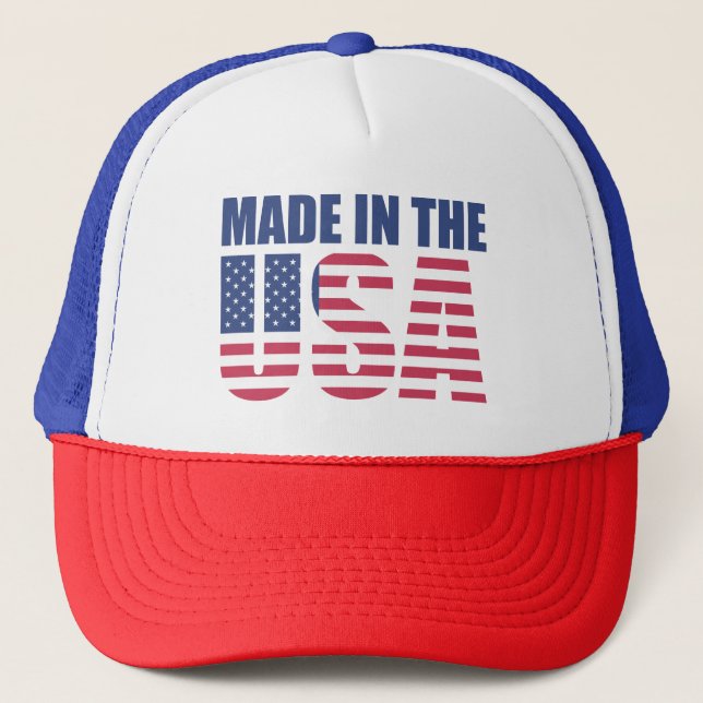 Gorra De Camionero Fabricada en EE. UU. (Anverso)