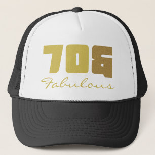 Gorra De Camionero Fabuloso cumpleaños número 70