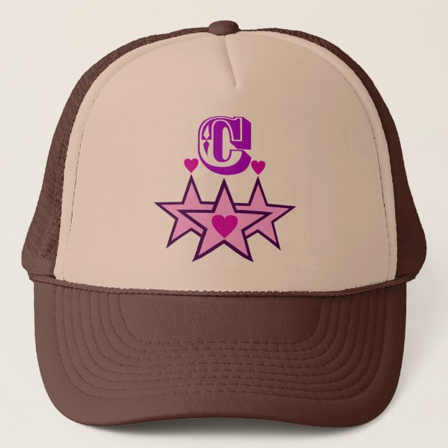 Gorra De Camionero ╚" ★ Fabuloso Inicial C Styling Hat ╝ (Anverso)