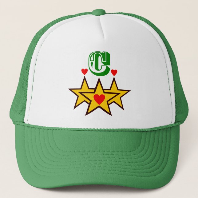 Gorra De Camionero ╚" ★ Fabuloso Inicial C Styling Hat ╝ (Anverso)