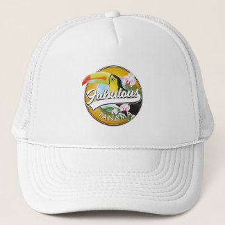 Gorra De Camionero Fabuloso logo retro de Panamá