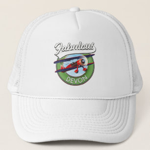 Gorra De Camionero Fabuloso parche de viaje Devon.