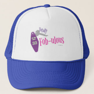Gorra De Camionero Fabuloso tema clave Fob eslogan arte divertido
