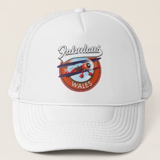 Gorra De Camionero Fabulous Wales estilo retro parche de viaje
