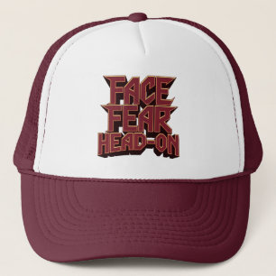Gorra De Camionero Face Fear Head On