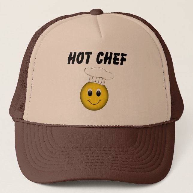 Gorra De Camionero Face Hot Chef (Anverso)
