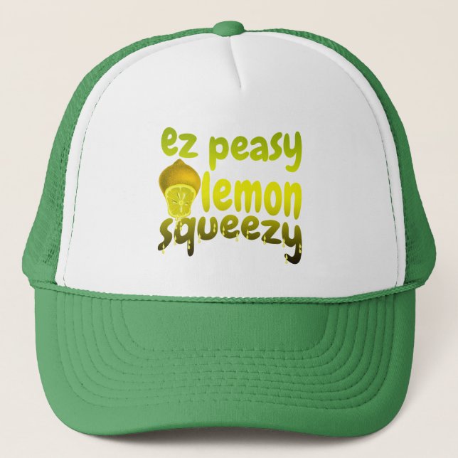 Gorra De Camionero fácil como pelar mandarinas (Anverso)