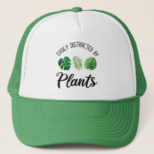 Gorra De Camionero Fácilmente Distrado Por Las Plantas