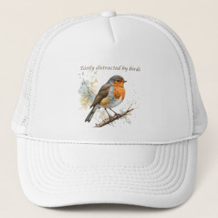 Gorra De Camionero Fácilmente distrado por una cita divertida de Bird