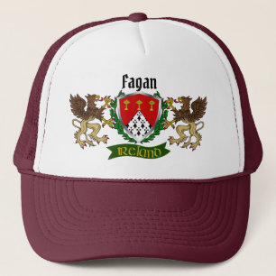 Gorra De Camionero Fagan Irish Shield personalizado