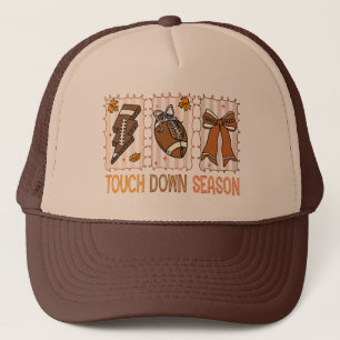 Gorra De Camionero Fall Vintage Football Day