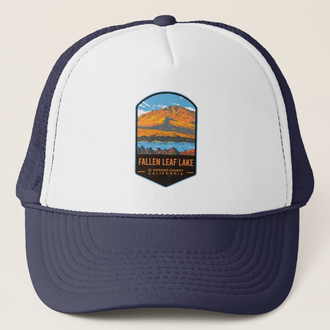 Gorra De Camionero Fallen Leaf Lake California (Anverso)