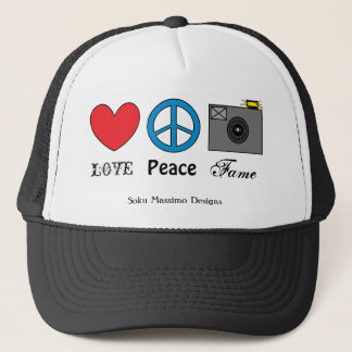 GORRA DE CAMIONERO FAMA DE LA PAZ DEL AMOR