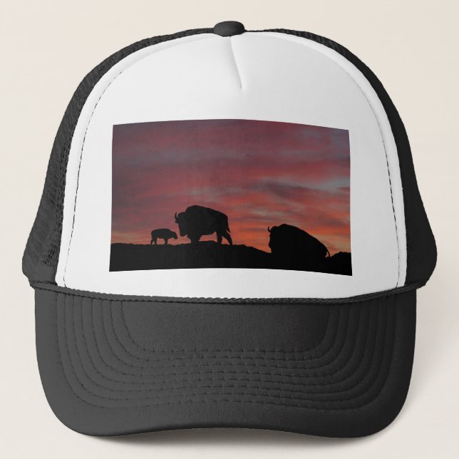 Gorra De Camionero Familia Bison (Anverso)