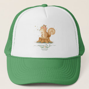 Gorra De Camionero Familia de ardillas vida silvestre bebé recién nac