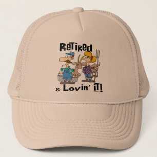 Gorra De Camionero Familia de cabras y jubilados