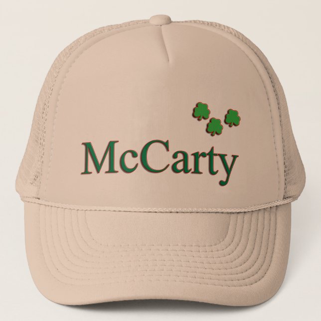 Gorra De Camionero Familia de McCarty (Anverso)